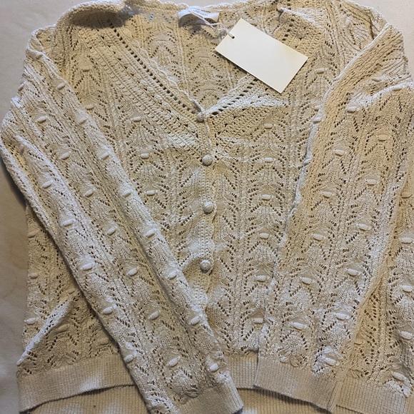NWT Sezane Gilet Saja Cardigan - Picture 4 of 8